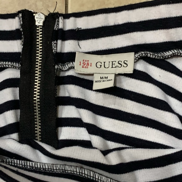 Guess cotton stripe skirt MD - Picture 3 of 5